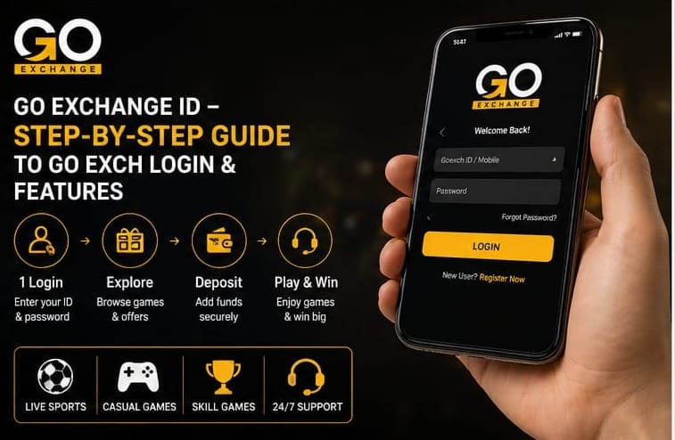Go Exchange Full Guide – Goexch ID Setup, Login & Go Exch Features Explained