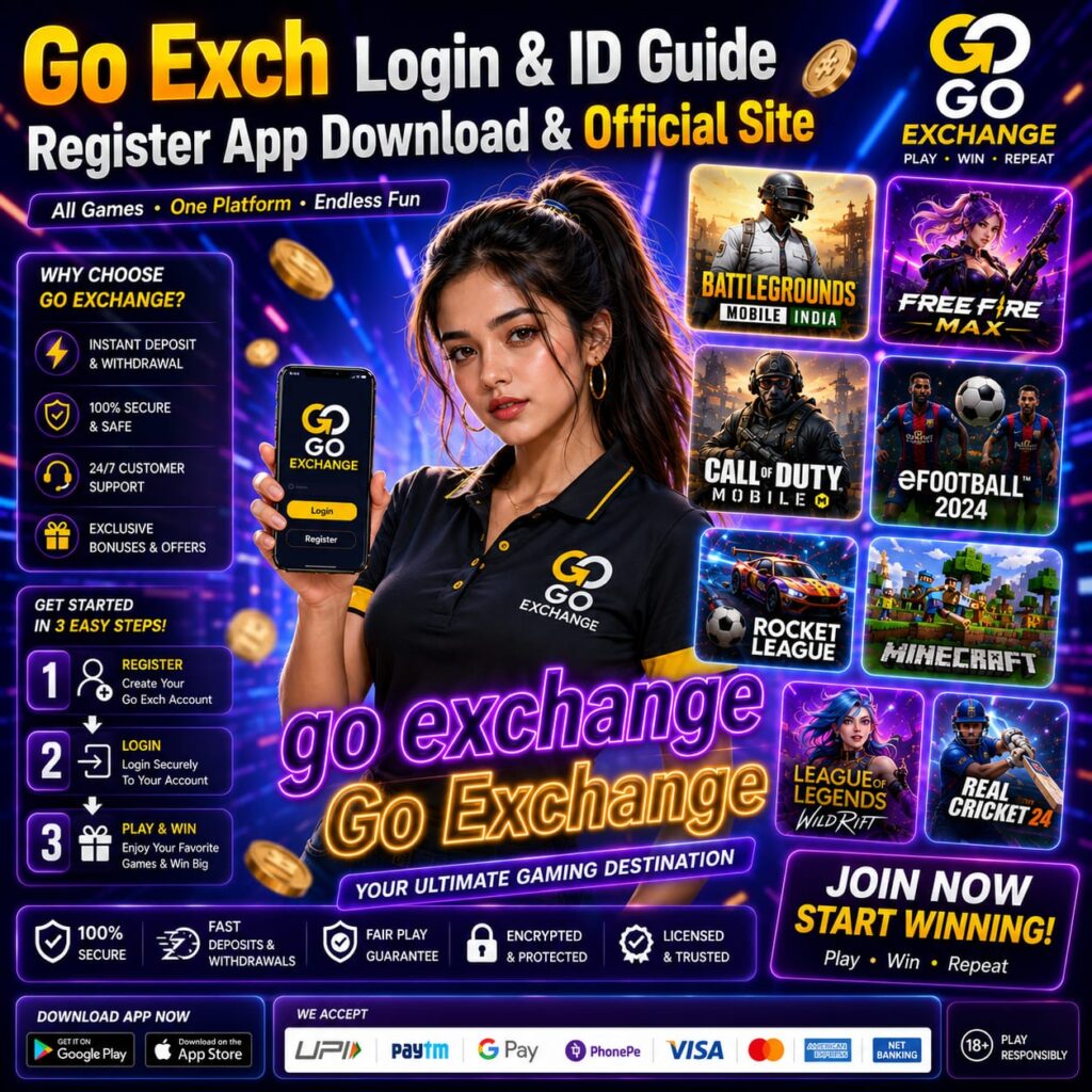 Go Exch Login & ID Guide | Register App Download & Official Site